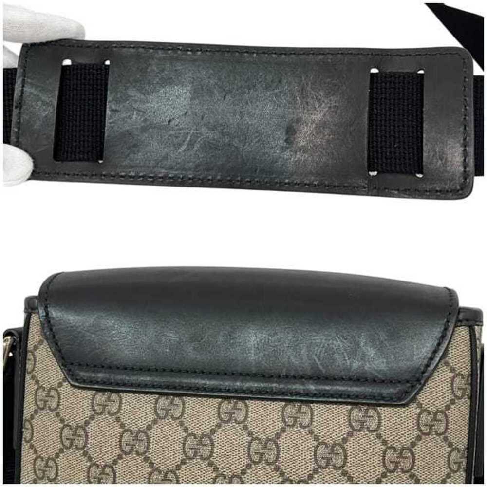 GUCCI Black Leather Shoulder Bag - Picture 8 of 11